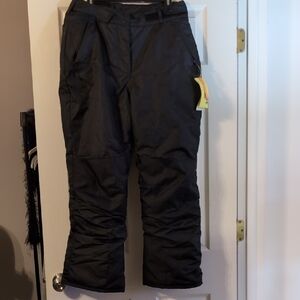 All in Motion Black Snow Pants